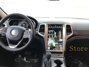 13.6 colių Vertikalus Ekranas Tesla Stilius Android 9.0 Car DVD GPS Grotuvas Jeep Grand Cherokee (2011-2020 m.) px6 carplay radijas navi