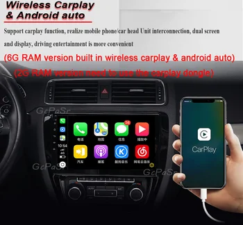 360 kamera, Android 11, 2006 Honda Jazz Miesto Auto AC Kairėje Ratai paramos Carplay android auto