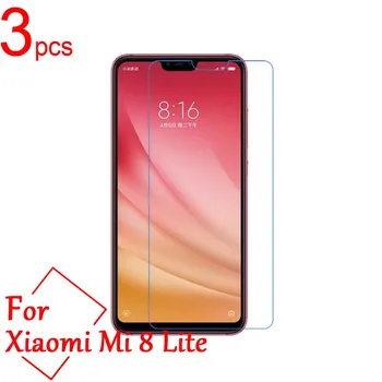 3pcs Ultra Clear/Matinis/Nano LCD Screen Protector Padengti Xiaomi Mi 8 Lite Mi8 PRO Screnn pirštų Atspaudų Edition Apsauginės Plėvelės Nuotrauka 2