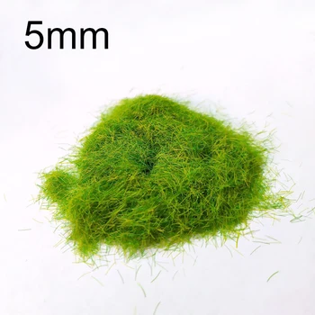 5 MM Nailono Žolės Milteliai Statinio Žolės Mišrios Spalvos Miniatiūrinės Scenos Modelis Medžiagos Modeliavimo Hobis Nuotrauka 2
