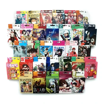 54pcs korteles Anime ir animacinių filmų Kobayashi-san Chi ne Tarnaitė Dragon Cosplay stalo Žaidimo Kortelės Hardcover pokerio žaislas dovana su dėžute Nuotrauka 2
