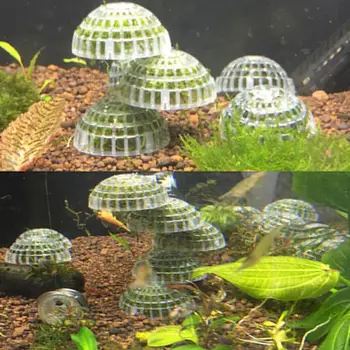 5cm Plastikinės Akvariume Gyvų Augalų, Žuvų Naujų Karšto Bakas Žiniasklaidos Moss Ball Filtro Filtravimo Dekoro Vandens Augintiniai Mineralinių Kamuolius Papuošalai Nuotrauka 2