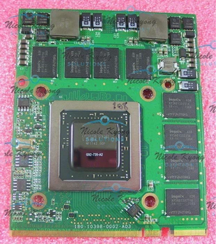 8800M GTS GTX 512MB DDR3 G92-720-A2) vaizdo VGA kortelę Clevo säger bylos M57RU M570RU M571RU M57TU M570TU M57U M570U