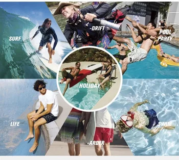 Atsparus vandeniui Boardshorts Kelių spalvų Phantom Valdybos Šortai Mens 4Way Paplūdimio Šortai, maudymosi Kostiumėliai, Vyriškos Sporto Ir Tinkami Dėvėti Quick-Dry Nuotrauka 2