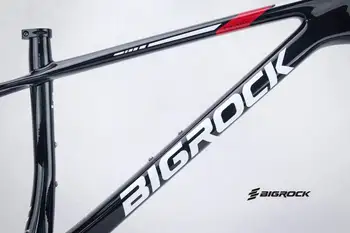 BIGROCK-MTBIGROCK - Juoda Balta Raudona--Kalnų dviratis anglies pluošto rėmas 29ER/27.5 ER