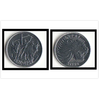 Etiopija 1 Centų Monetų 1969 Edition Afrikos Originalus Monetų Naujas