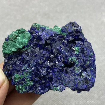 Gamtos azurite mineralinių kristalų (lcd) espécime da província de anhui, kinija H4#