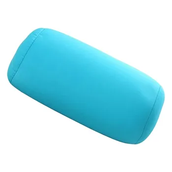 Grynos spalvos, cilindro formos pagalvė Putų dalelių pagalvę Office plauko pagalvę Namų Sėdynių Galvos, Kaklo Poilsio Paramos Kelionių Microbead Pagalvėlė
