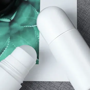 Healifty 10vnt 50ML Plastiko Roller Butelį Eteriniai Aliejai Tuščias Daugkartiniai Roll 