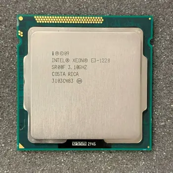 Intel Xeon E3 1220 3.1 GHz 4 Core SR00F LGA 1155 CPU Procesorius Nuotrauka 2
