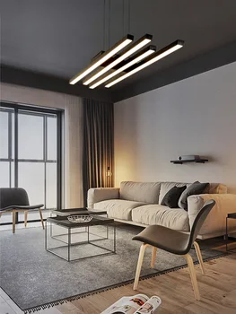 Kambarį liustra, modernus minimalistinio atmosfera minimalistinio šviesos prabanga pagrindinės lempos Šiaurės apšvietimo paketas kambarį lempos