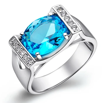 Micro įterpti Sidabro Padengtą Papuošalai Unikalaus Dizaino Žiedas Žiedas įvairių spalvų J121 žiedai moterims gotikos vestuvinis žiedas