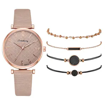 Minimalistischen Leder Uhren Kailio Frauen Einfache Schwarz Atsitiktinis Kleid Quarz Uhr Damen Armbanduhr 2019 Geschenk Reloj Mujer Nuotrauka 2