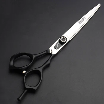 Nauja Kirpykla 7 colių, importuotų iš nerūdijančio plieno Japonijoje 440c profesionalios plaukų kirpimo žirklės šukuosenos kirpimas žirklėmis rinkinys