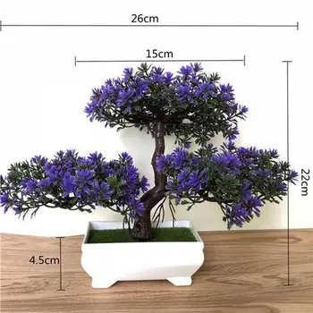 Naujas Ganoderma Medžio Lotus Pušis Modeliavimas Augalų, Gėlių Bonsai Nustatyti Mažų Vazoninių Žaliųjų Augalų, Namų Dekoro populiarus