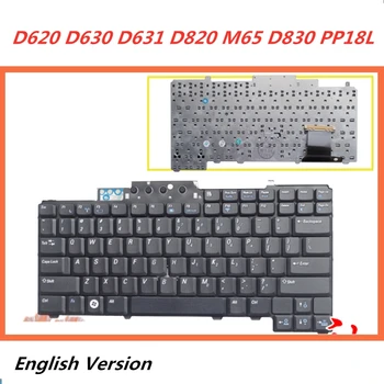 Nešiojamas anglų Išdėstymo Klaviatūra Dell D620 D630 D631 D820 M65 D830 PP18L Notepad Pakeitimo Klaviatūros išdėstymas
