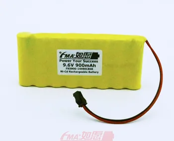 Ni-Cd AA 9.6 V Įkrovimo Baterija (akumuliatorius 900mAh Žaislų Nešiojamų Galia w/SM2P 8SB