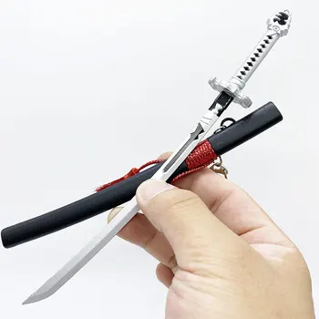 NieR Automatai 2B Žaidimas Fandom Samurajų Kardas Katana Dori Mini Metal Blade Modelis Mažas Peilis Replika Žaidimas Kolekcija