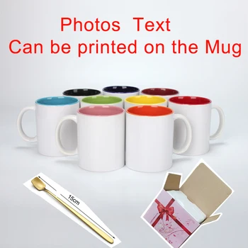 Pamušalas spalvų puodeliai Užsakymą Išspausdinti Puodelis Kelionės keramikinis Puodelis Šeimos Draugai Gimtadienio Dovana 