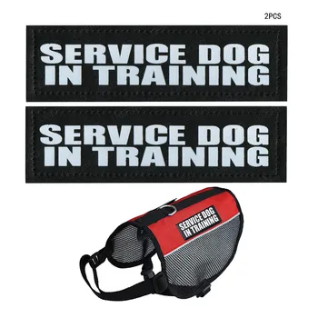Paslaugos Šunų Mokymo Terapijos Šuo Saugumo Pleistras Atspindintis Naktį Logotipas Aplikacijos Darbo Pet Pakinktų ir Vest Lipdukas