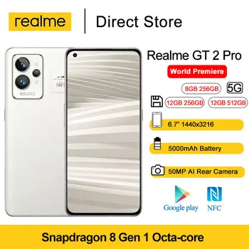 Realme GT2 Pro 5G Judriojo ryšio Telefonai 6.7