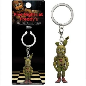 Vaikams Žaislai Penkias Naktis Freddys keychain Veiksmų Skaičiai Anime PVC FNAF Fredis keychain Pakabučiai Pav Žaislai Vaikams Modelis