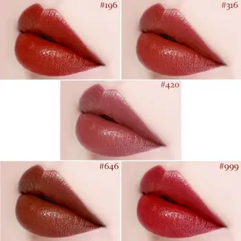Velvet Matte Lūpų Makiažas Aukso 4 Spalva Nude Ilgalaikis Pigmento Lūpų Stick Natūralių Kosmetikos Lūpų Rouge Kosmetikos Nuotrauka 2