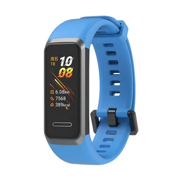 Žiūrėti Diržu, Huawei 4 Minkštas Sporto Silikono Dirželis Pakeitimo Apyrankės Už Huawei 4 Smart Watch Band Correa de reloj ремешок